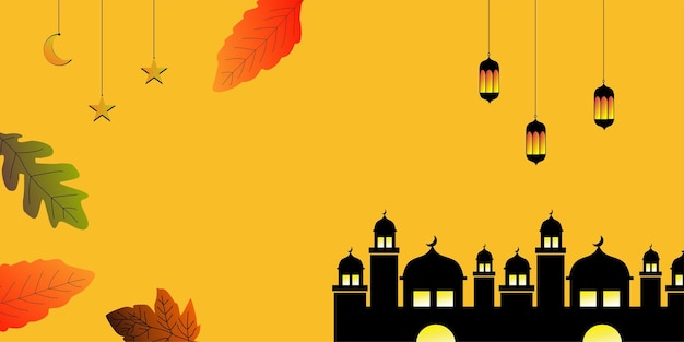 Ramadan greeting cards vector illustration