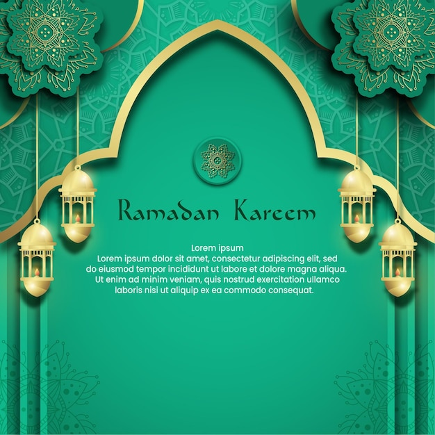 Ramadan Greeting For Social Media Post