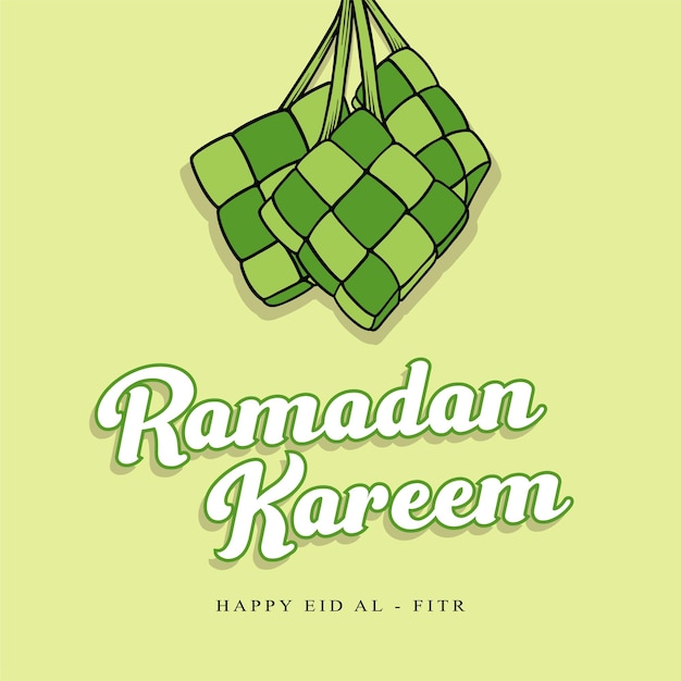 Ramadan greeting template banner design