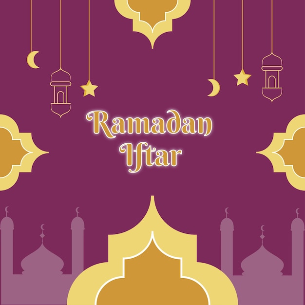 Ramadan Iftar Background