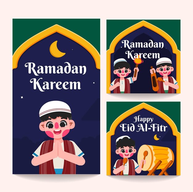 рамадан instagram шаблон