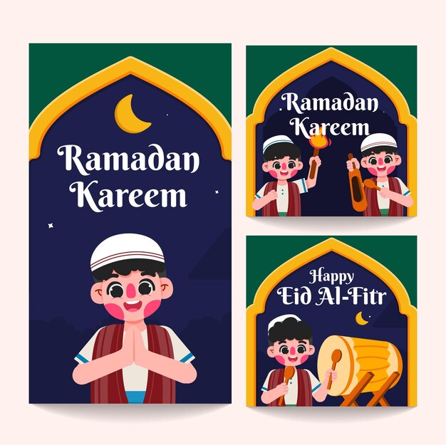 Modello di ramadan instagram