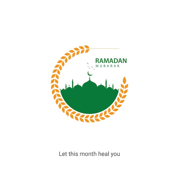 Ramadan Kareem. 3D illustratie