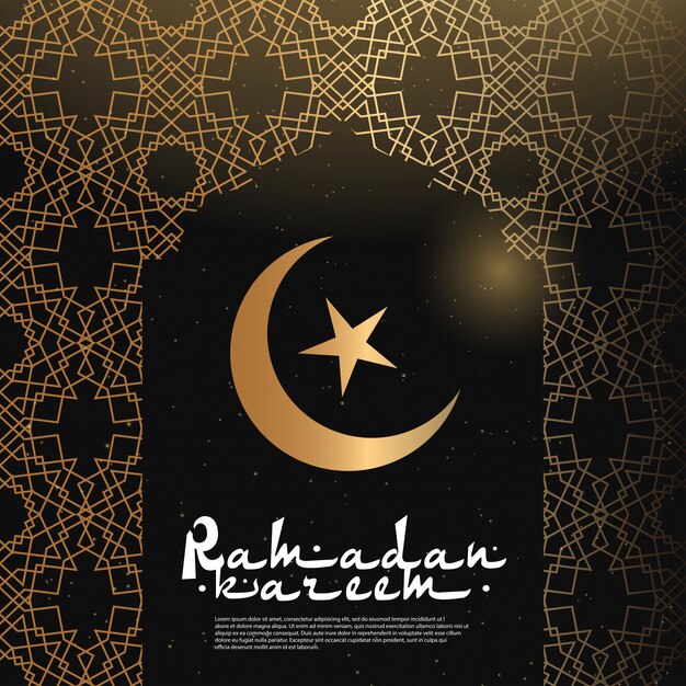 Ramadan kareem achtergrond