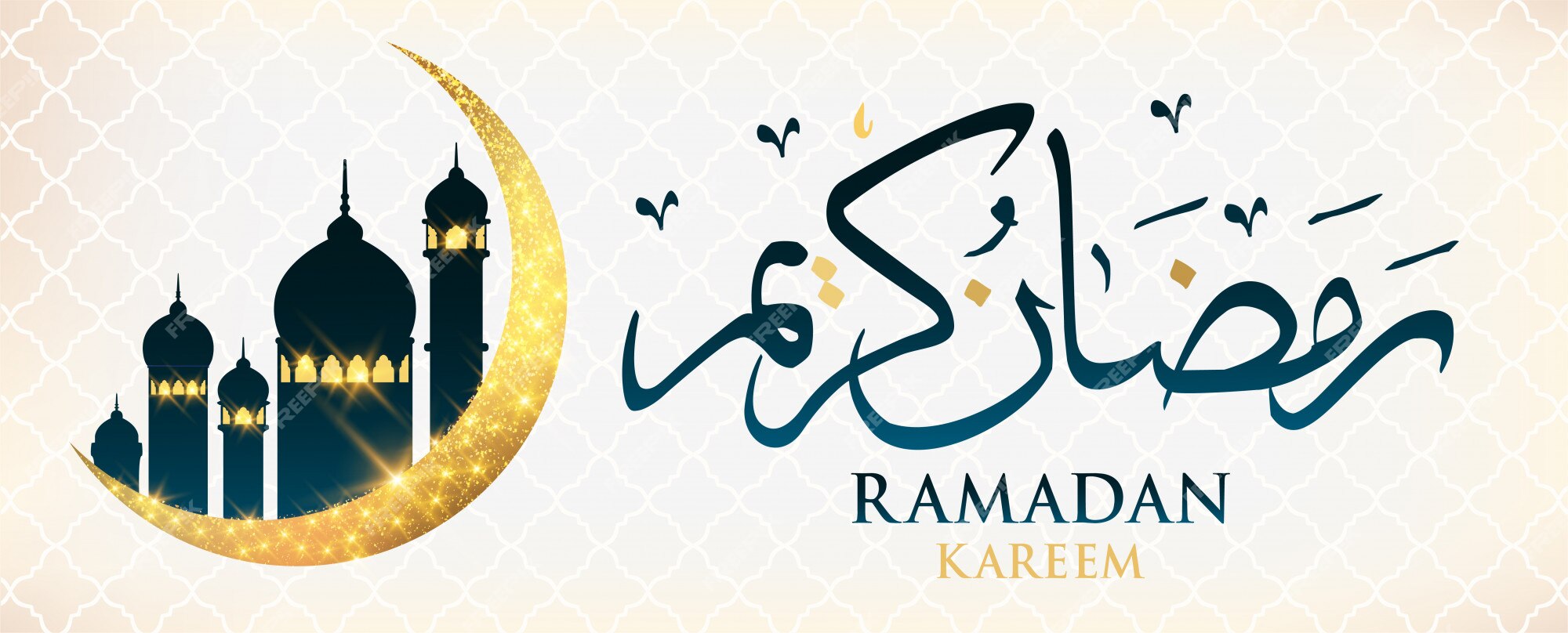 Premium Vector | Ramadan kareem arabic calligraphy.