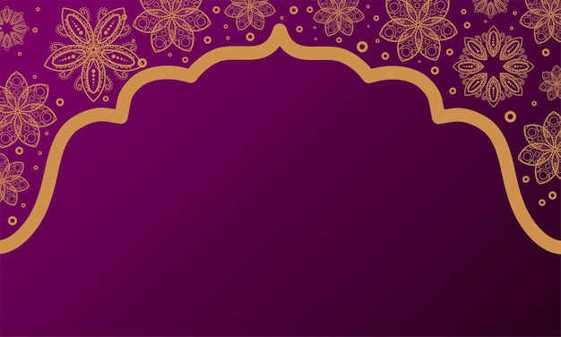 Ramadan kareem background banner vector set with luxury ornament ramadan eid mubarak background