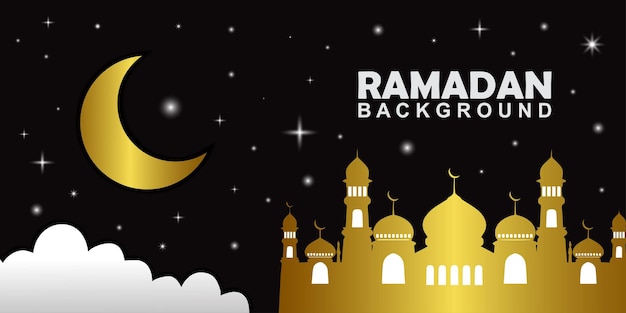 Ramadan Kareem Background Design Greeting Cards Banners Posters Vector Illustration