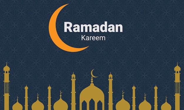 Disegno di sfondo del ramadan kareem