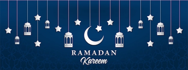 Рамадан карим фон в стиле бумаги ремесло