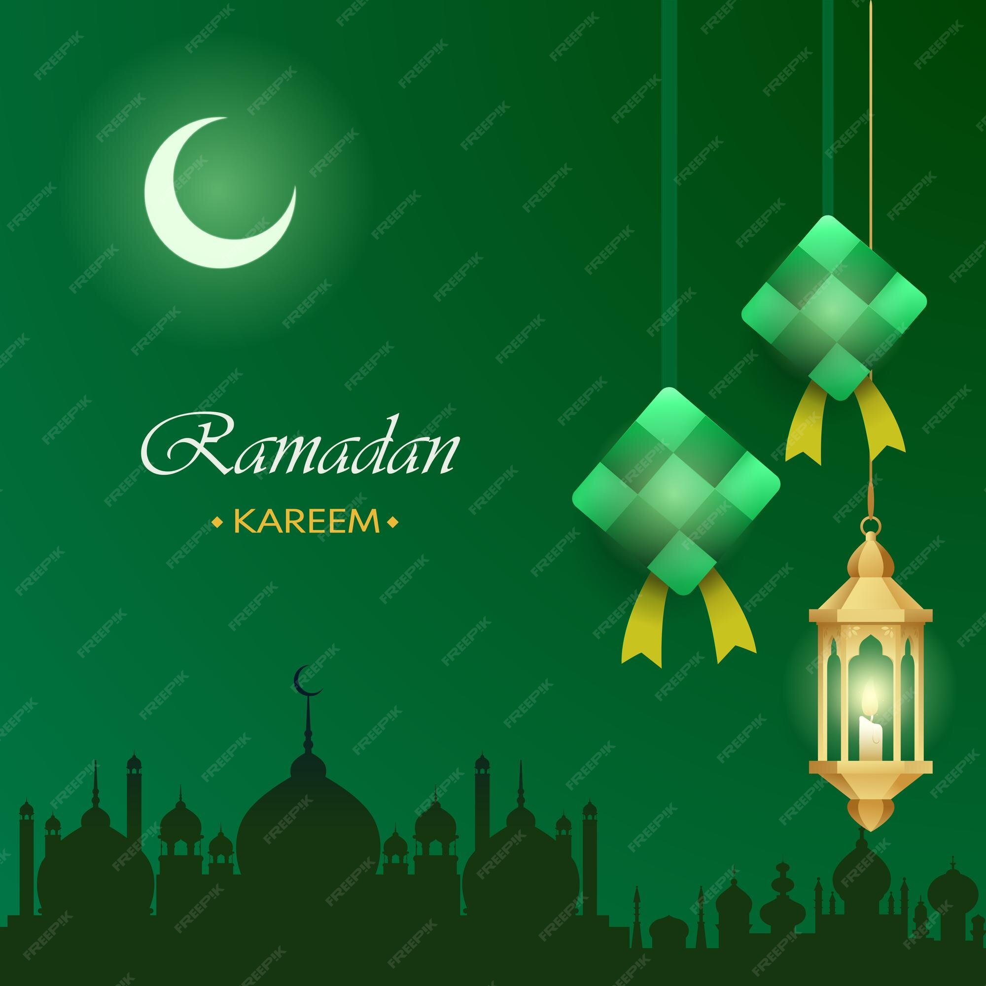 Premium Vector | Ramadan kareem background islamic