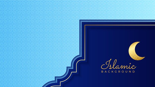 Ramadan kareem background. ornamental arabic blue pattern islamic design background. islamic background design for ramadan kareem