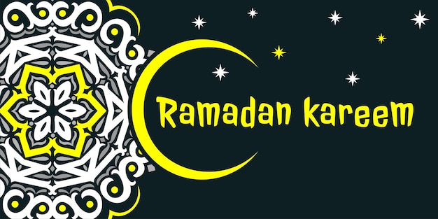 Ramadan kareem background vector