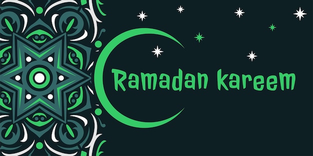 Ramadan kareem background vector