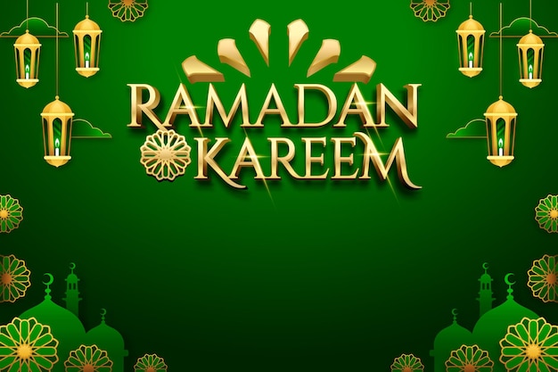 Vettore ramadan kareem sfondo