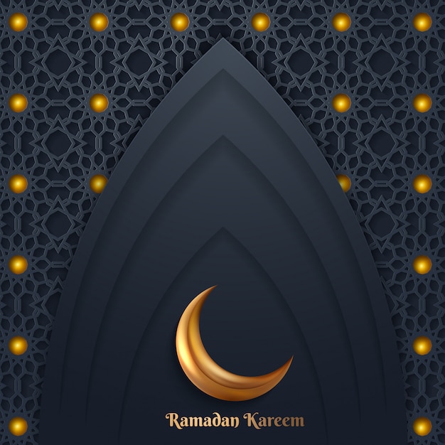 Sfondo di ramadan kareem