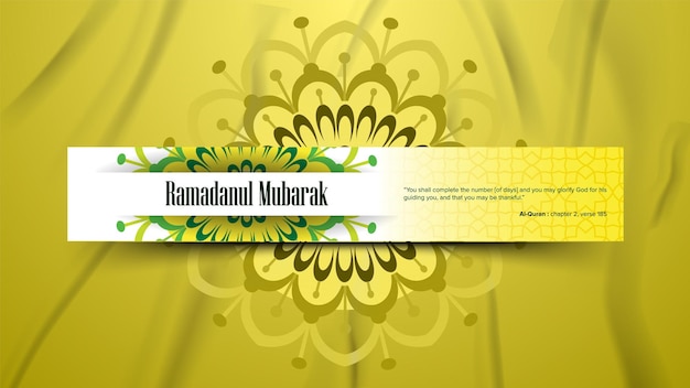 Ramadan kareem banner for sales