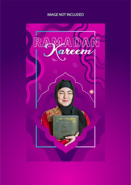 Ramadan Kareem Banner template EPS File