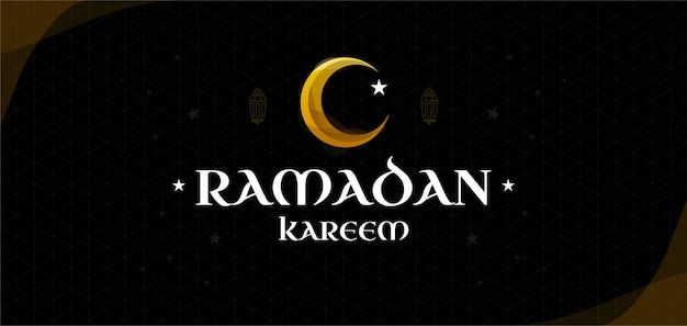 Ramadan kareem banner template