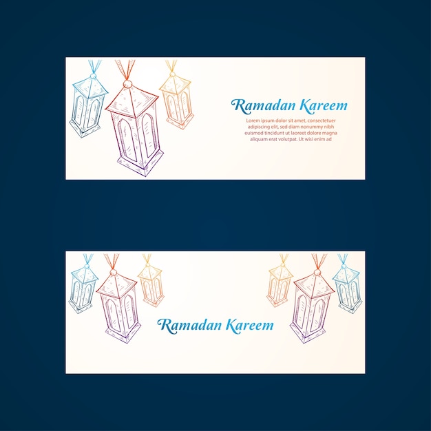 Ramadan kareem-banner