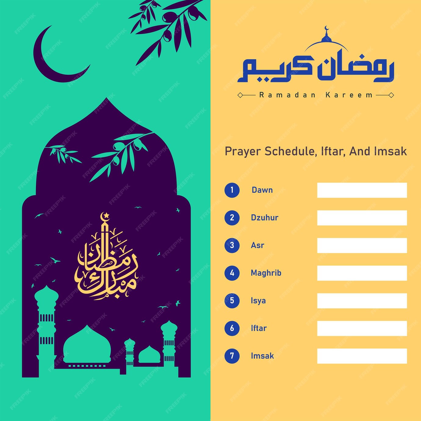 premium-vector-ramadan-kareem-concept-design-prayer-schedule