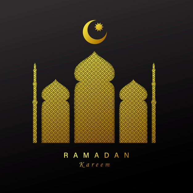 Vector ramadan kareem concept