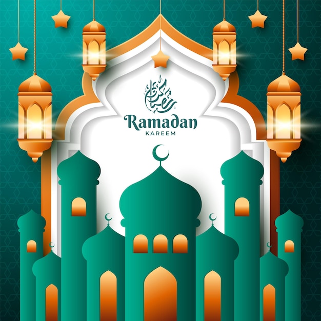 Ramadan Kareem Concept