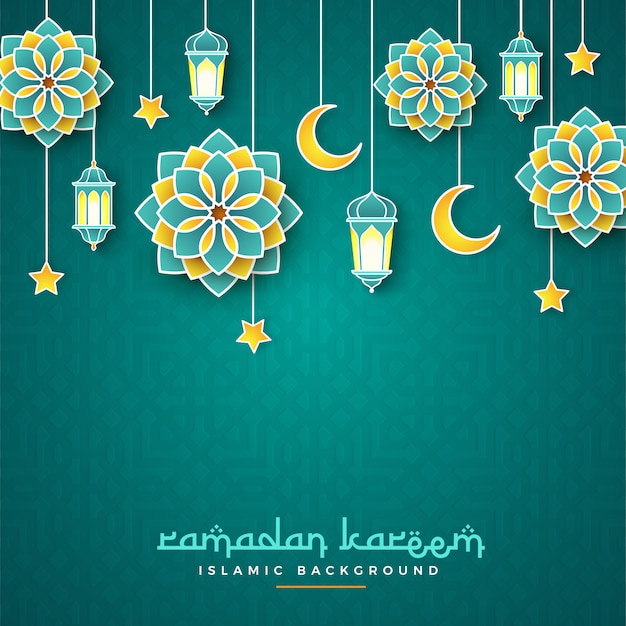 Ramadan kareem-conceptenbanner