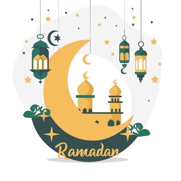 Ramadan Kareem Element vectorillustratie