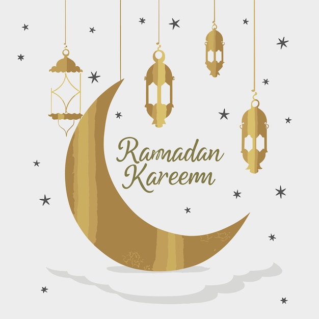 Ramadan Kareem Element vectorillustratie