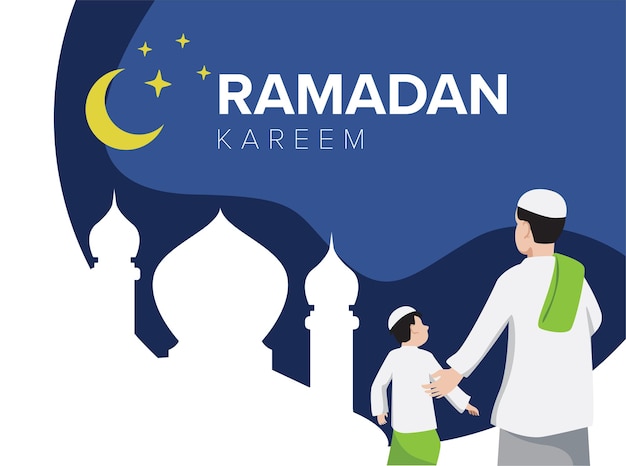 Ramadan Kareem en moslims