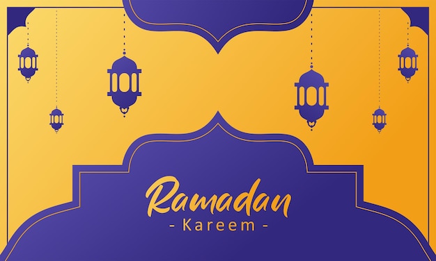 Ramadan kareem festival background