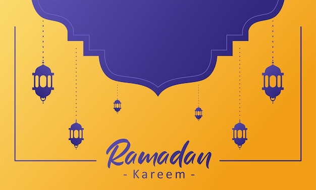 Ramadan kareem festival background