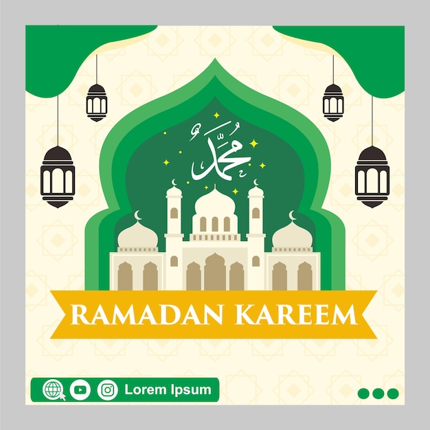 Ramadan kareem flayer