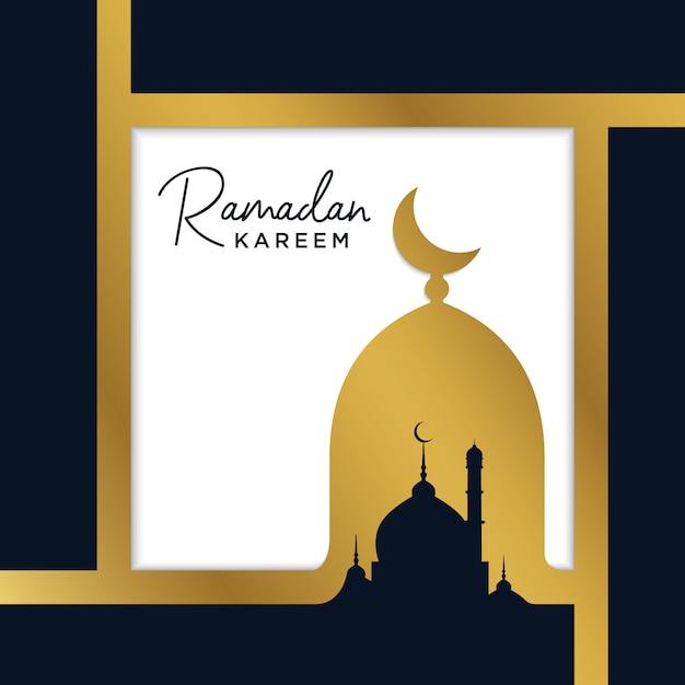 Ramadan kareem greeting background