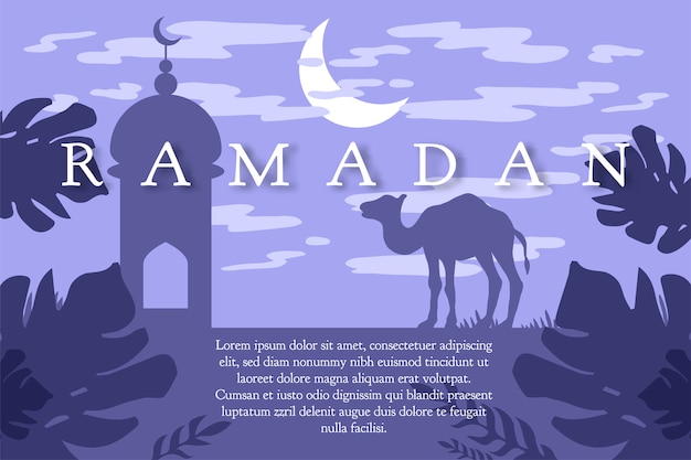 Saluto di ramadan kareem