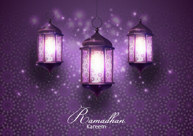 Ramadan Kareem greetings card 