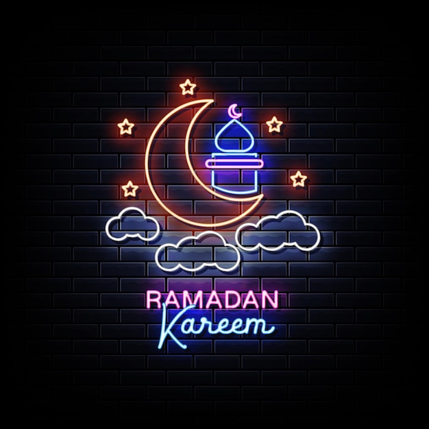 Ramadan kareem-illustratie voor de viering van het festival van de moslimgemeenschap