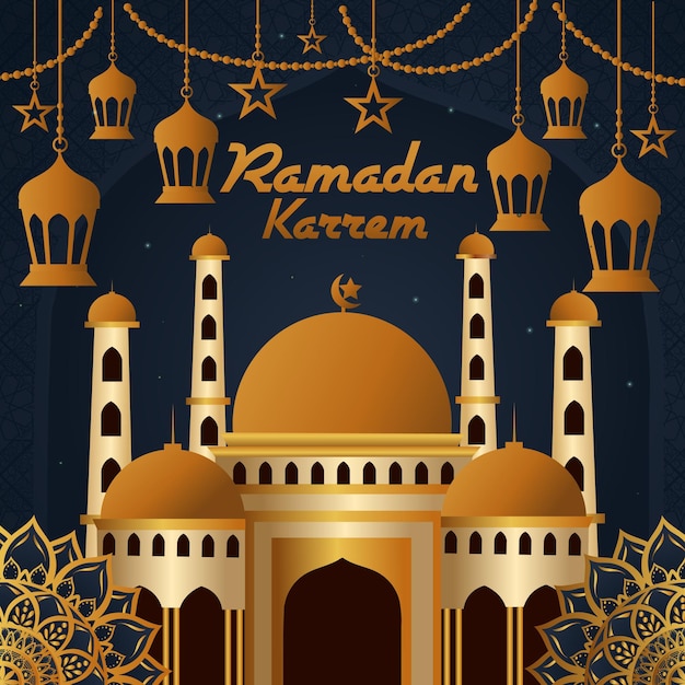 Ramadan Kareem illustratie