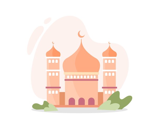 Vector ramadan kareem illustration vector design for islamic new year event