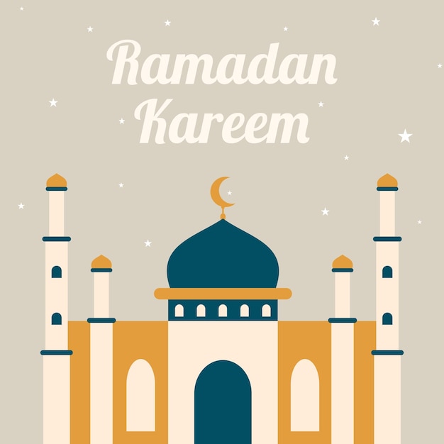 Ramadan kareem illustration