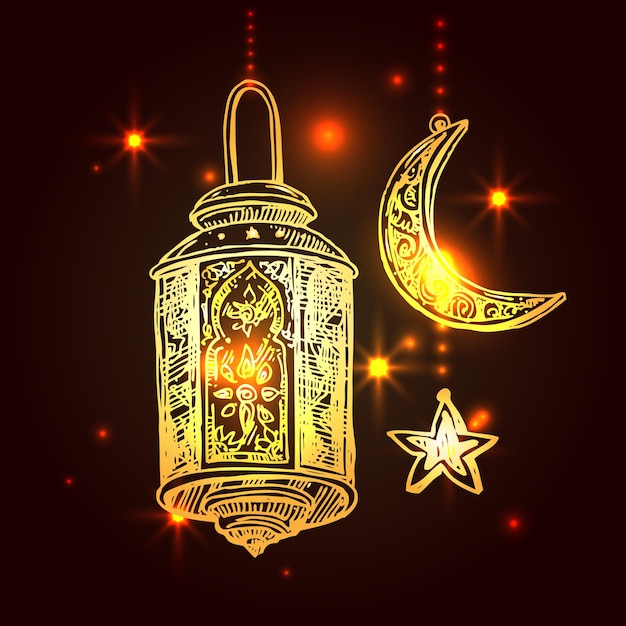 Ramadan kareem illustration