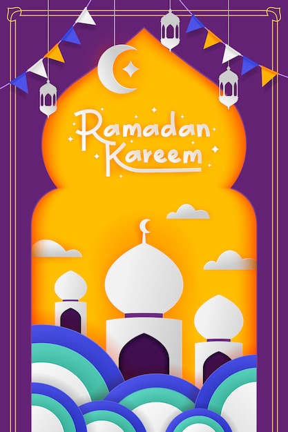 Ramadan kareem illustration