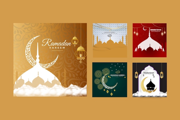 Ramadan kareem instagram posts collection