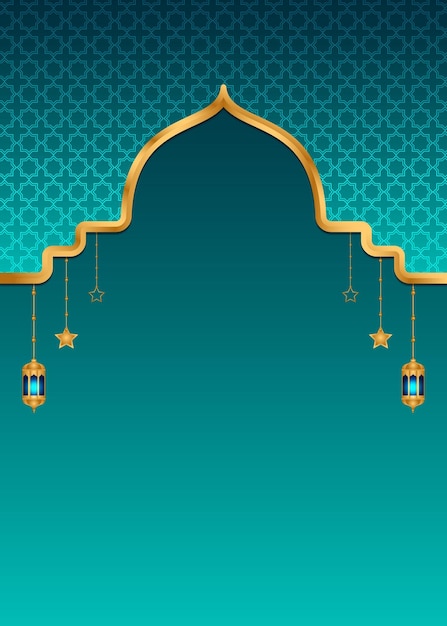 Ramadan Kareem Islamic Background Banner With Ramadhan Lantern Mosque Eid Mubarak Milad Un Nabi