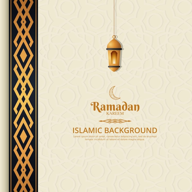 Ramadan kareem and islamic background