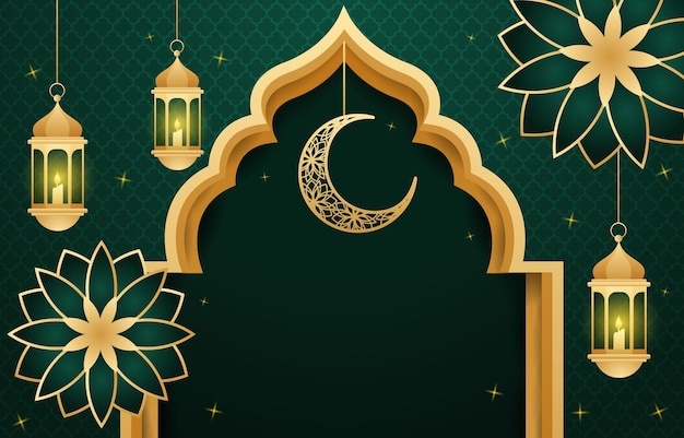 Ramadan Kareem Islamic Background