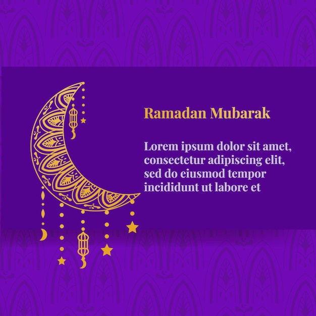 벡터 라마단 카림 이슬람 축제 커뮤니티 기도 템플릿 스토리 배너 카드 포스터 배경