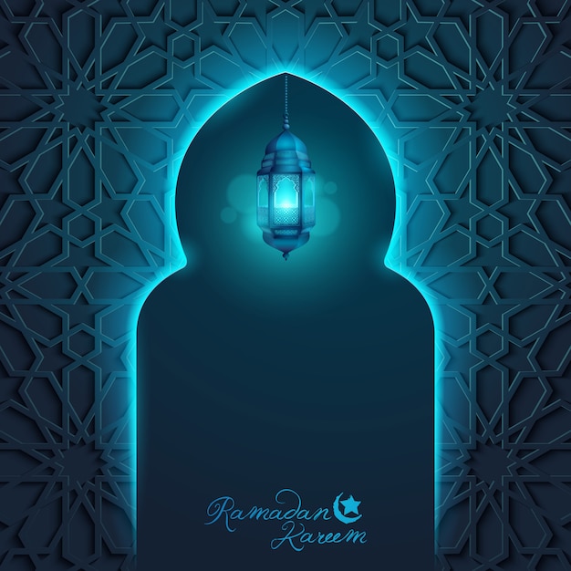 Ramadan Kareem islamic vector design