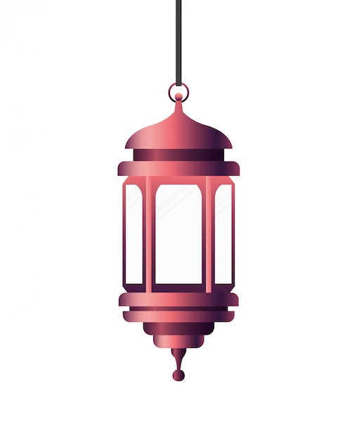Ramadan kareem lantaarn opknoping