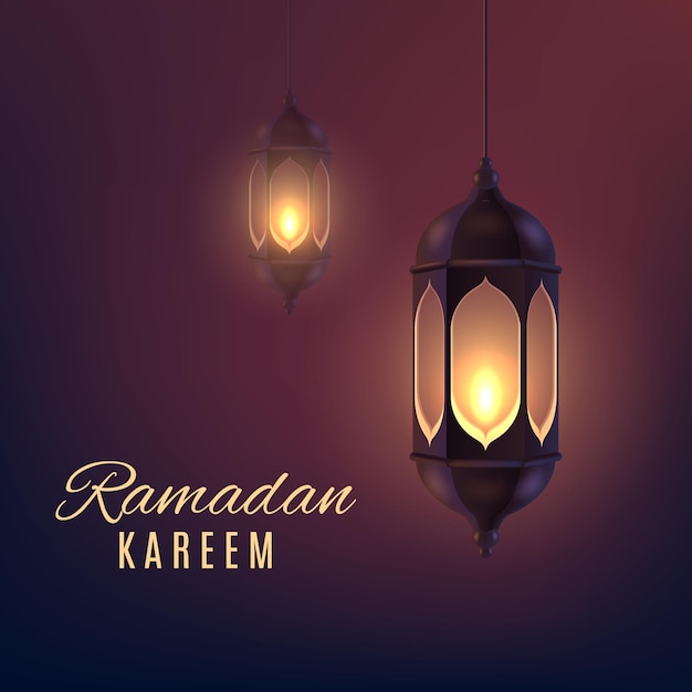 Ramadan Kareem lantaarns Islam religie festival